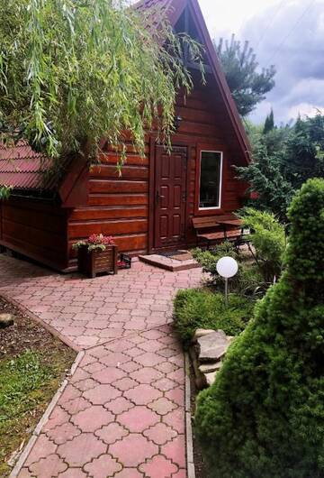 Фото номера Улучшенное шале Лоджи Domki w Zaciszu г. Lipie 4